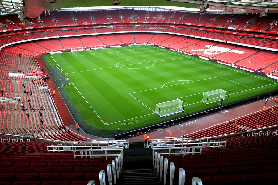 Estádio do Arsenal, em Londres
